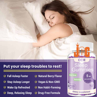 Gummies OEM/ODM Bonne Nuit pour Femmes et Hommes – Supplément de Magnésium pour Soulager le Stress, Favoriser le Sommeil et la Relaxation – Gummies Halal GMP