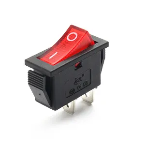 Hot vendendo alta temperatura resistência cobre pé Silver Point 16A 250V impermeável Rocker Switch