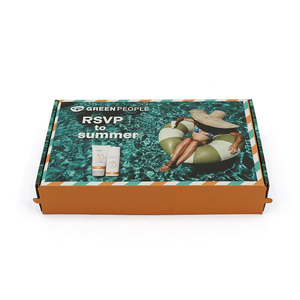 Tùy chỉnh rỗng lotion và Kem Hộp bưu phẩm chăm sóc da giấy đóng gói hộp cho bao bì vận chuyển - Product Image 2