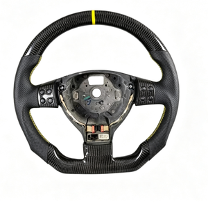 <span class=keywords><strong>Volante</strong></span> Deportivo <span class=keywords><strong>de</strong></span> Cuero y Fibra <span class=keywords><strong>de</strong></span> Carbono para VW <span class=keywords><strong>Golf</strong></span> 5 R Mk5 <span class=keywords><strong>GTI</strong></span> R32 Jetta Bora Touran Passat B7 para Seat Leon - Product Image 3