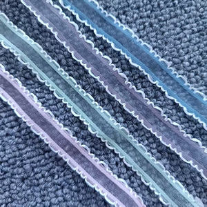 Nastro in Pizzo Colorato a Mezzaluna in Filamento di Seta Bifacciale da 1,0 cm, alla Moda, in Organza e <span class=keywords><strong>Tulle</strong></span> per Borse - Product Image 2