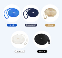 Ligne d'amarrage, pour accessoires de bateau, en Nylon Double tressée, paquet de 4, ligne d'amarrage pour nouveauté