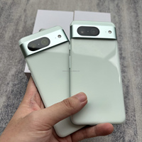 Nuevo Teléfono Inteligente Pixe 8 5G/LTE Octa Core Verde Menta, Cámara Trasera de 48MP, Pantalla OLED de 120Hz, Multi-Idioma (Francés/Español), de Fábrica