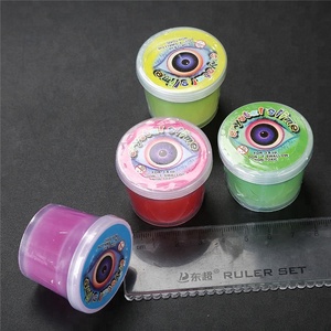 Wholesale Popular Eco-friendly PVC Color Crystal Mud Toy Mini <b>Slime</b> Container 4-5CM <b>Slime</b> Making <b>Kit</b> for Kids - Product Image 1
