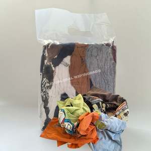 Trapos Industriales de 10 kg y 25 kg, Trapos de Limpieza de Colores, Trapos de Camiseta, Trapos de Algodón Reciclado - Product Image 1