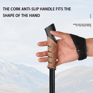 Bâtons <span class=keywords><strong>de</strong></span> <span class=keywords><strong>ski</strong></span> ultralégers <span class=keywords><strong>de</strong></span> haute qualité Feistel, bâtons <span class=keywords><strong>de</strong></span> marche nordique en <span class=keywords><strong>carbone</strong></span>, bâtons <span class=keywords><strong>de</strong></span> trekking, Alpenstocks - Product Image 5