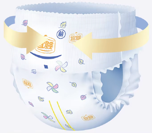 Marca YiYing, gran oferta, pañales para bebés, película de PE suave impresa desechable transpirable y súper seca y algodón para bebés en China - Product Image 1