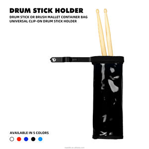 Bolsa para <span class=keywords><strong>baquetas</strong></span> al por mayor con <span class=keywords><strong>baquetas</strong></span> 5A, 6 <span class=keywords><strong>colores</strong></span>, soporte Universal para <span class=keywords><strong>baquetas</strong></span> con Clip, bolsa colorida <span class=keywords><strong>de</strong></span> cuero para <span class=keywords><strong>baquetas</strong></span> - Product Image 5