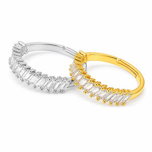 Opening <b>adjustable</b> <b>ring</b>, couple style women's daily wear jewelry - Product Image 1