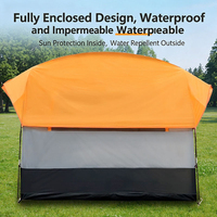 Bâche de coffre pliable double quatre saisons à ouverture rapide, légère, imperméable en tissu Oxford 2000-3000mm, extension arrière pour SUV et fourgonnette