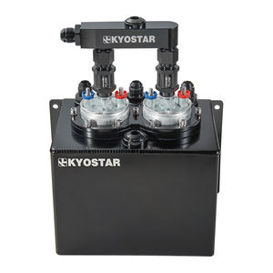 3L铝坯油箱，带2个泵银250LPH 044燃油泵燃油轨AN8 AN6配件止回阀 - Product Image 4