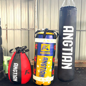 Sacchi da Boxe in Pelle Personalizzati ANGTIAN, Sacchi da Sabbia per Muay <span class=keywords><strong>Thai</strong></span>, Sacco da Boxe Pesante - Product Image 4