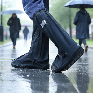 Waterproof Rain Boot Covers Unisex Thickened Non Slip For Men Women Outdoor Use - Product Image 2