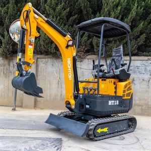 Mini-excavatrice sur chenilles Hightop HT18 PRO HT20 PRO, prix DDP acceptable, usine de mini-excavatrices - Product Image 2