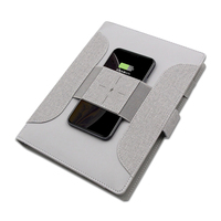 Lork nouveau A5 A6 Agenda Power Bank avec bande élastique sans fil téléphone charge spirale lié agenda planificateur pour papeterie de bureau