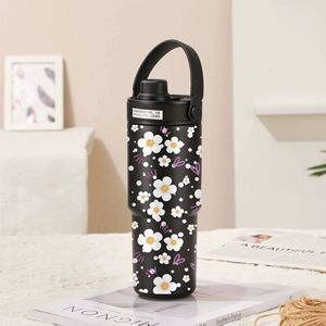 30oz <b>Ceramic</b> Inner Liner Insulated <b>Cup</b> Large-capacity Light Luxury Coffee <b>Cup</b> Outdoor Car Water <b>Cup</b> Wholesale - Product Image 3