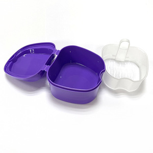 Xuanyang <b>Denture</b> Case Portable Storage <b>Box</b> For Cleaning And Care Adult Use - Product Image 3