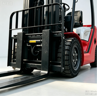 Forklift Counterbalance RXC 3t 500mm Load Center, Panjang Garpu 1070mm, Tinggi Angkat 3000mm, Baterai Asam Timbal