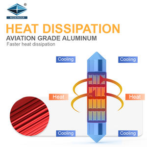 C5W bubbl 31 36 39 41mm 4014 chip LED Canbus C10W nuova condizione 12V auto LED luce di lettura interna lampada a cupola - Product Image 4