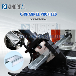 Tự động vách thạch cao hồ sơ C U kênh dây chuyền sản xuất đinh tán và theo dõi - Product Image 3