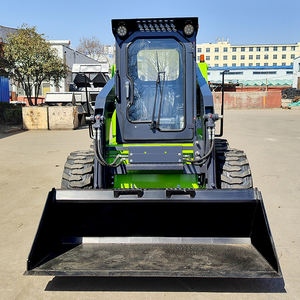 Harga murah konstruksi pertanian taman hidrostatik kompak mini roda kecil pemuat selip muatan kemudi - Product Image 3