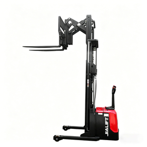 Apilador Eléctrico Hidráulico de Palets de 1500 kg, Elevador de Almacén con Altura de Elevación de 4500 mm, 5000 mm, 5500 mm - Product Image 1