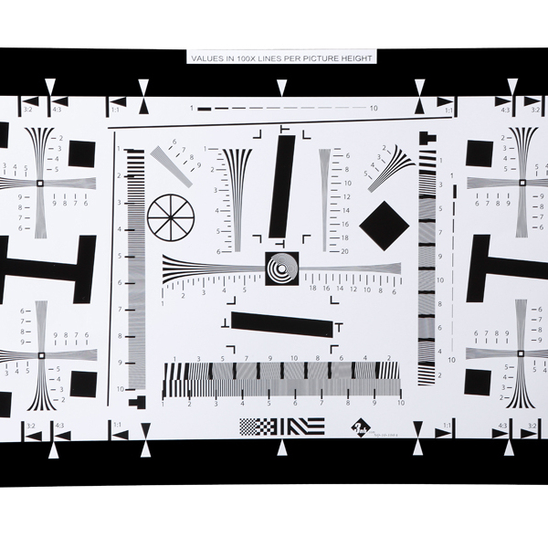 3nh 8x NE-10-800A Paper 4000-line ISO 12233 Camera Resolution for Chart MTF Target TV Line Chart for 4K Cameras