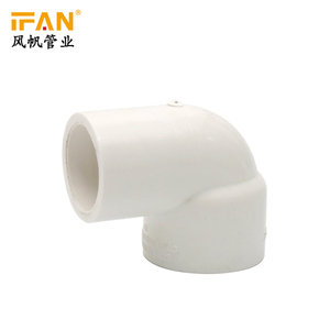 1/2Pulg 3/4Pulg PVC Fontanería 90 Degrados Codo con Rosca Hembra para U-PVC Tubería - Product Image 5