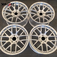 YAGU 359M 5x120 19x9J 19x10J Hyper Silver Forged Performance Wheels untuk BMW M1 E46 M3 E90 F30 Z4 M E85 E86 E60 M5 E63 M6