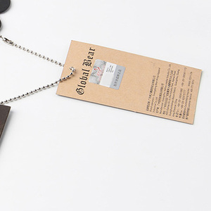 도매 사용자 정의 인쇄 에코 친구 의류 가격 태그 문자열 구멍 생분해 성 소매 상품 <span class=keywords><strong>Tags</strong></span> 크래프트 종이 교수형 <span class=keywords><strong>Tags</strong></span> - Product Image 3