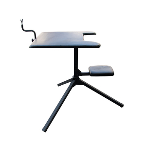 BenchMaster Sniper 360 Shooting Chair - Adjustable Hunting Seat With Shooting Rest
