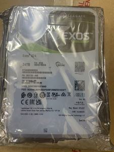 ฮาร์ดดิสก์ Exos X24 24TB HDD 6GB/s 7200RPM ST24000NM002H ฮาร์ดดิสก์ภายในสำหรับองค์กร ความจุ 24TB - Product Image 4