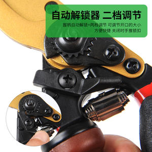 Sécateur de jardin haut de gamme Double Pine à poignée rotative 220 mm en acier au carbone pour couper les branches de 20-30 mm - Product Image 5