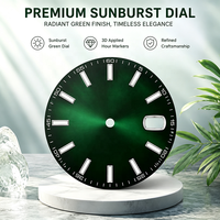 Montre mécanique de haute qualité avec mouvement 3235, acier inoxydable, usine ERF, cadran vert tendance, 41 mm, montre pour homme d'affaires
