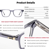 Personnalisation 2026 Nouveau design tendance Lunettes optiques haut de gamme en acétate Montures de lunettes durables pour usage quotidien OEM/ODM
