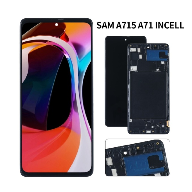 Wholesale Phone LCD For Samsung A71 6.7 Inch Incell LCD Touch Screen Replacement Assembly Wholesale Repair Parts 1 Year Warranty