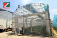 Système de construction de serres en film multi-chapelles à grande échelle