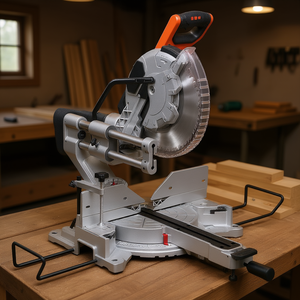 Sierra Ingletadora Deslizante Compuesta D0100X372TJ de 12 Pulgadas con Doble Bisel, 60 Dientes, para Corte de Madera, Alta Precisión, Motor de 15 Amperios - Product Image 2