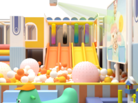 Aoleao - Estructuras de Juego Infantiles Personalizadas, Pequeñas y Suaves, con Toboganes Pequeños y Piscina de Pelotas, Equipo de Juego Interior para Niños, Certificado CE TUV