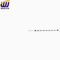 WANJIA Densimètre de lait Hydromètre en verre pour usines laitières et fermes d'élevage Testeur fiable pour la pureté du lait de vache et de chèvre