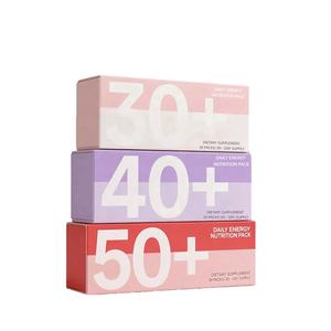 Pack nutritionnel quotidien personnalisé Vitamines multiples Compléments nutritionnels multiples Pack d'enrichissement quotidien personnalisé - Product Image 1