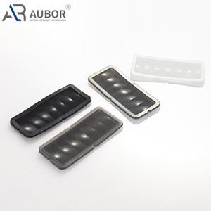 Lente <span class=keywords><strong>Fresnel</strong></span> de HDPE negra personalizada, pequeño Sensor PIR infrarrojo, interruptor de cuerpo inductivo <span class=keywords><strong>LED</strong></span>, Detector de movimiento plano-convexo cuadrado asférico - Product Image 4