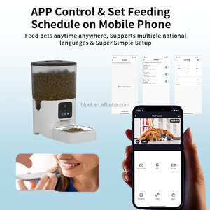 Cuenco para gatos para <span class=keywords><strong>comer</strong></span> lentamente, comedero automático para gatos, cuenco para perros, dispensador inteligente de comida para perros y Mascotas - Product Image 2