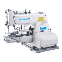 Machine à coudre industrielle JUKKY 373 pour la pose de boutons, à une aiguille, mécanisme automatique spécial pour la confection de chemises formelles