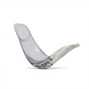 AZ ENTERPRISES Corne de bélier naturelle brute authentique non finie pour la fabrication de shofars religieux traditionnels et l'artisanat - Product Image 5