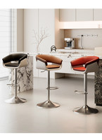 Tabourets de bar réglables en hauteur pour la maison, aspect luxueux et sophistiqué, chaises de salle à manger et chaises de bar modernes et minimalistes