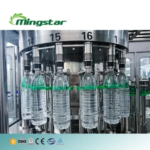 Full Automatic 3 In 1 Small Beverage Energy Drink Soda Soft Carbonated Drink Making Bottling Machine