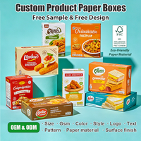 Boîte en papier pour produits de soin de la peau, recyclable, de luxe, écologique, pour cosmétiques et aliments, petite boîte en papier blanche avec logo