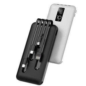 Nuevo Cargador Portátil de Carga Rápida con Cable Integrado, Batería Externa Recargable de 10000 mAh - Product Image 1