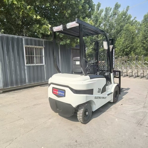 รถยกไฟฟ้าคุณภาพสูง 2 ตัน สำหรับทุกสภาพพื้นผิว มอเตอร์ AC แบตเตอรี่ลิเธียมระยะไกลพิเศษ สำหรับคลังสินค้าและงานก่อสร้าง - Product Image 2